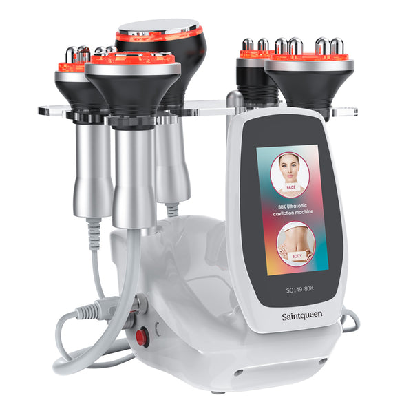 SQ149 Pro 5'i 1 arada 80K Ultrasonik Kavitasyon ve RF Makinesi