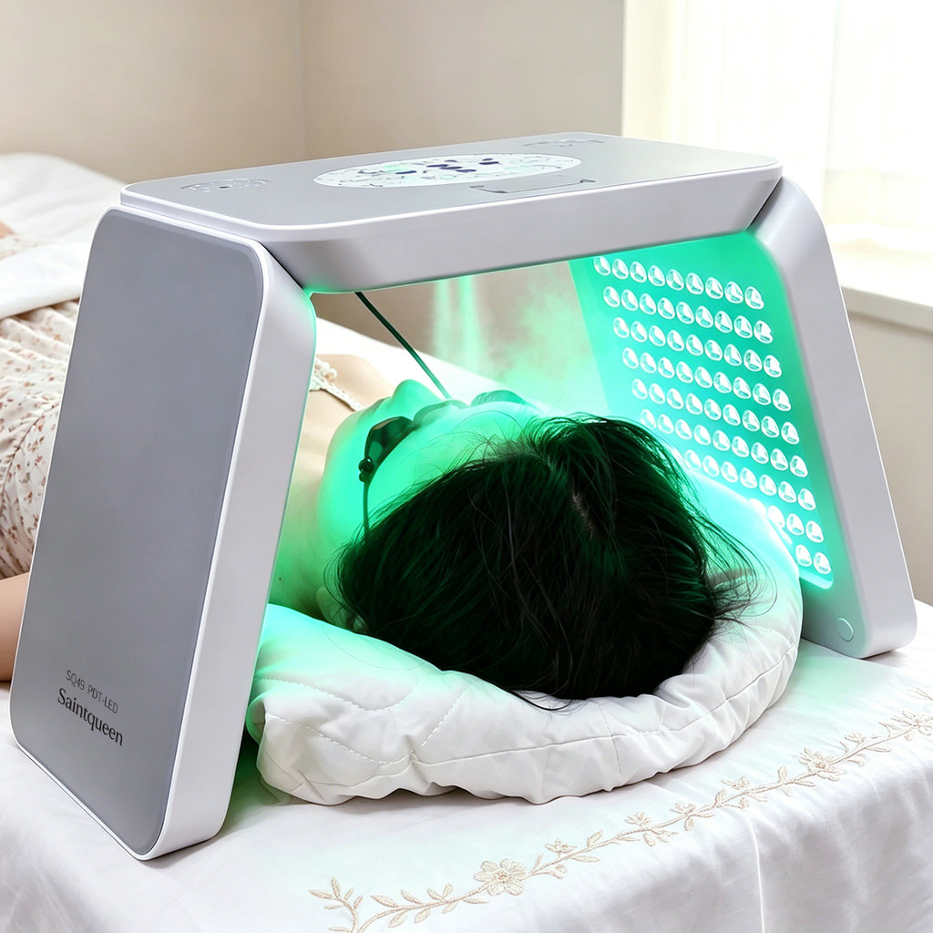 SQ49 Nano Sisli ve Isıtmalı Katlanabilir LED Işık Bakım Cihazı