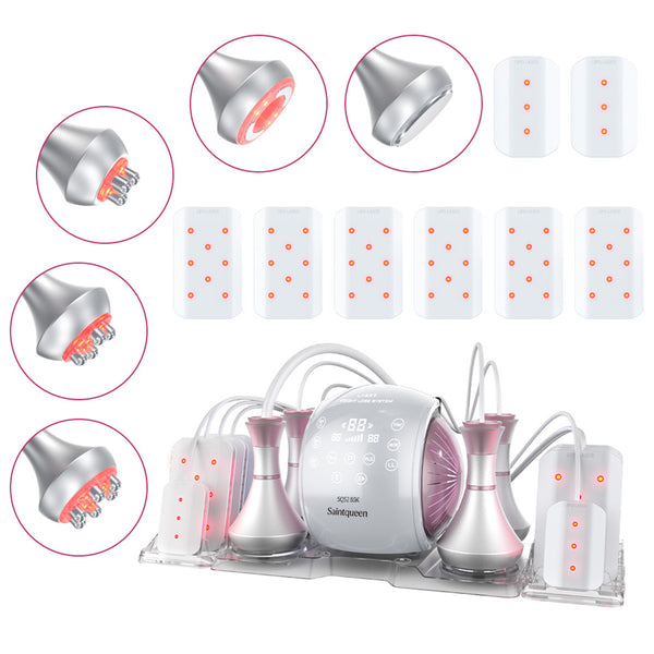 SQ52 Pro 6'sı 1 Arada 80K Kavitasyon ve RF Cihazı – Lipo Lazer Pedli