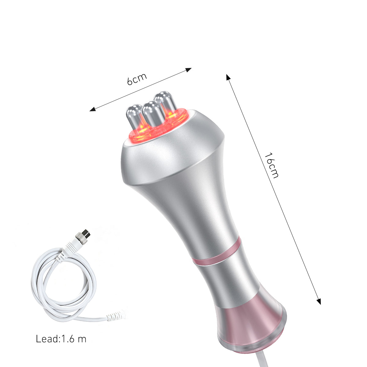 SQ85C Pro 6'sı 1 Arada 80K Ultrasonik Kavitasyon ve RF Cihazı – Lazer Pedli