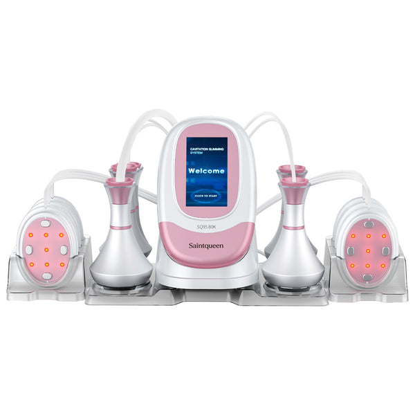 SQ95B Pro 6'sı 1 Arada 80K Kavitasyon ve RF Cihazı – EMS Pedli