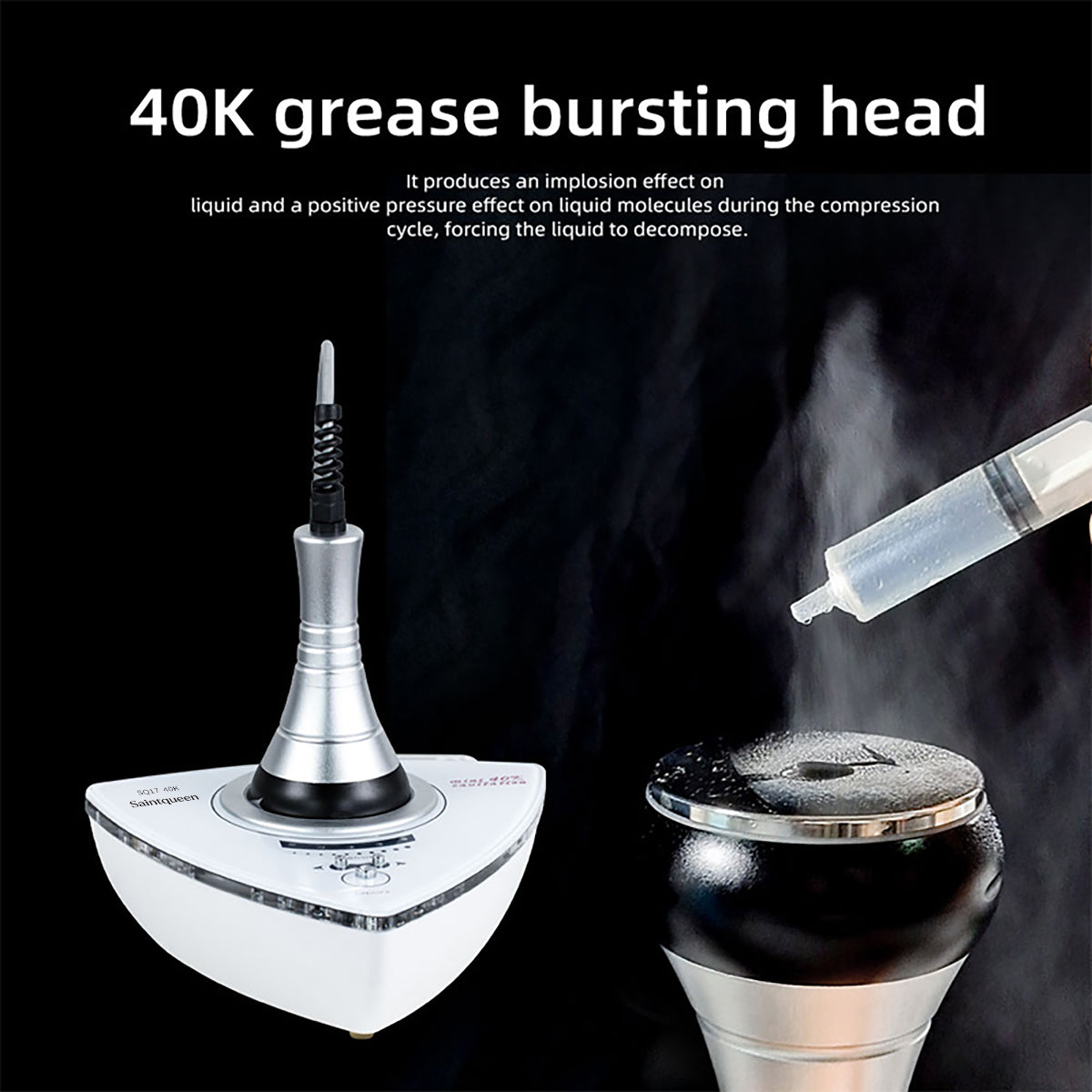 SQ17 40K Ultrasonik Kavitasyon Vücut Cihazı